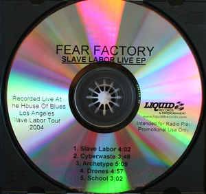 Fear Factory : Slave Labor Live EP